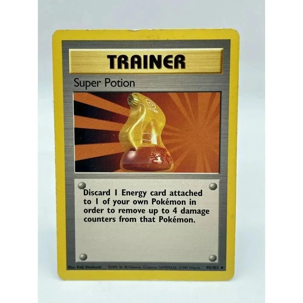 Super Potion 90/102 Trainer Base Set Non-Holo Vintage 1999 Pokemon TCG‎ MP
